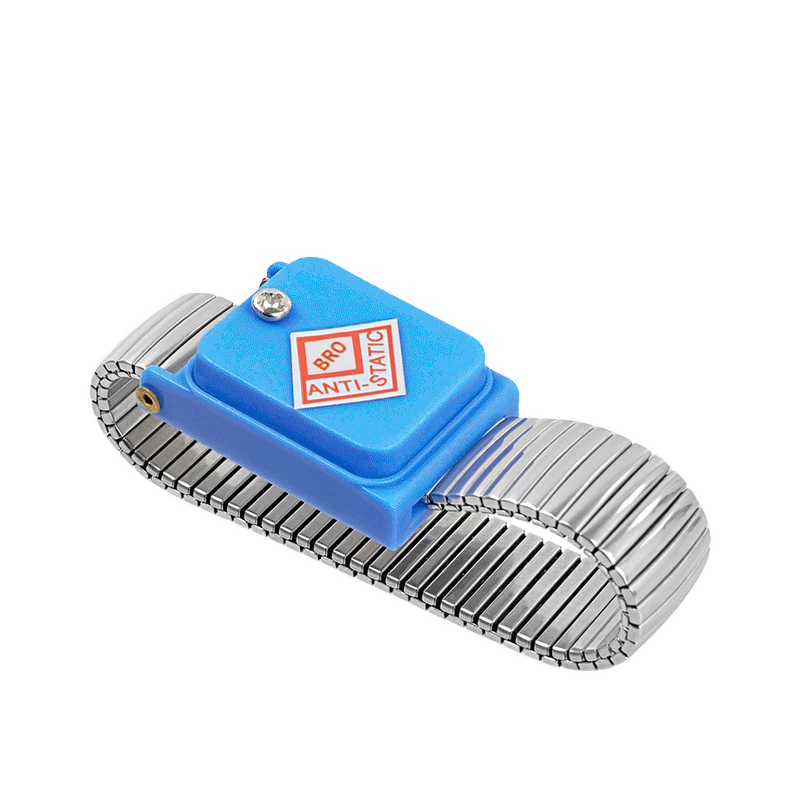 Wireless Antistatic Wristband Supplier - OEM/ODM Adjustable Stainless Steel Cordless ESd Metal