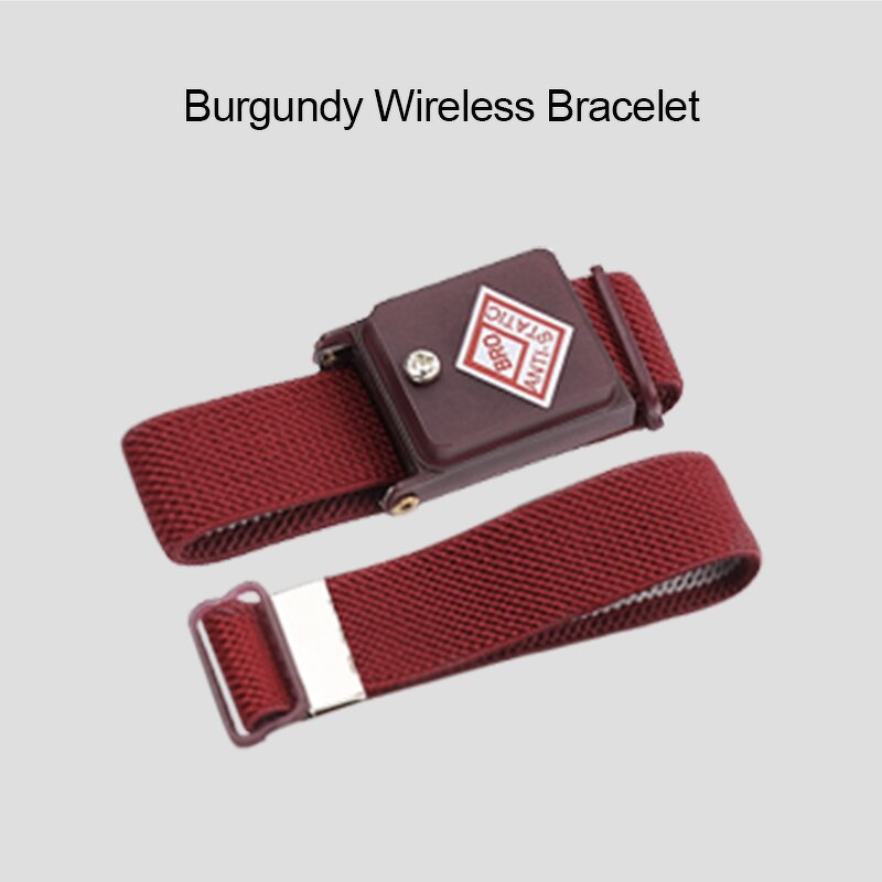 ESD Cordless Wrist Strap Manufacturer - OEM/ODM Adjustable Blue PU Antistatic Wireless Bracelet