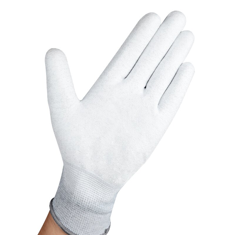 ESD Gloves Manufacturer - OEM/ODM China Nylon Antistatic Carbon Fiber Palm Pu
