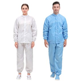 Anti-Static Cleanroom Jumpsuit Supplier - Wholesale ESD Jacket Uniform Safety Clothing