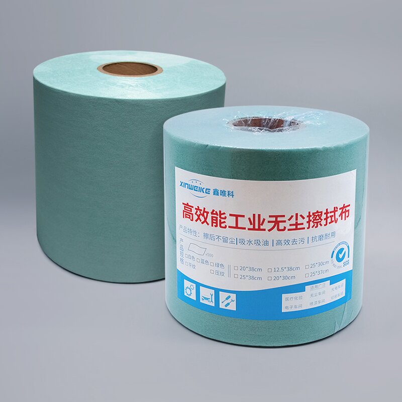 Spunlace Non-Woven Wipes Manufacturer - OEM/ODM Heavy-Duty Jumbo Roll for Ink Oil