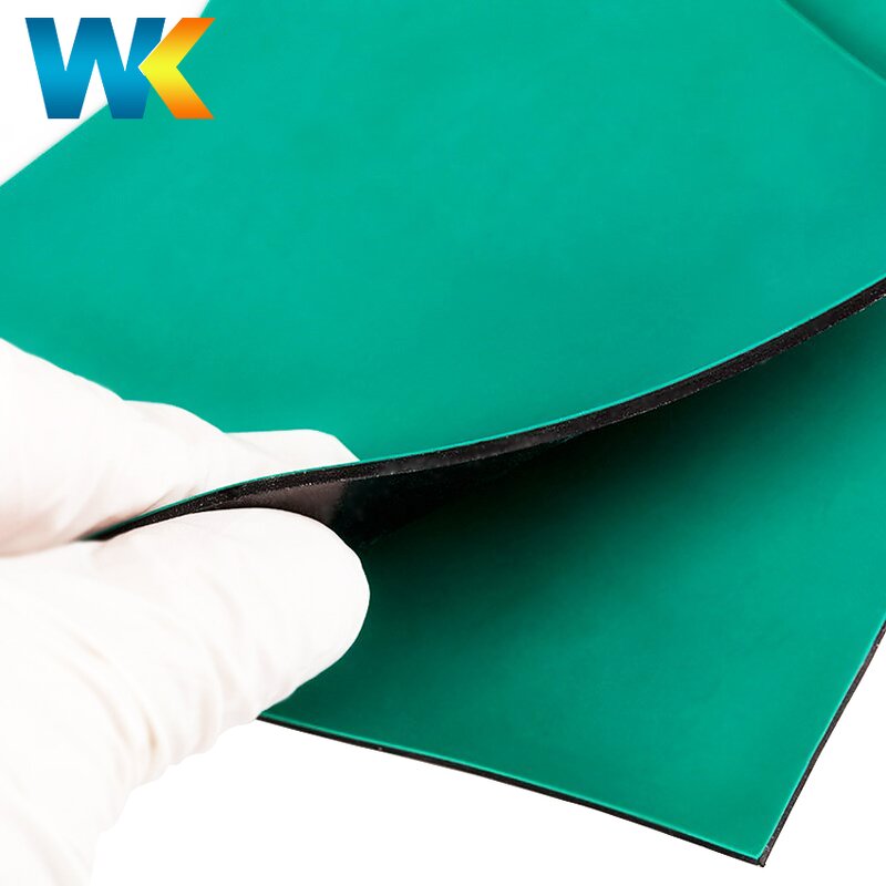 ESD Table Mat Manufacturer - OEM/ODM Green Anti-Static Rubber Cleanroom Workbench Safety