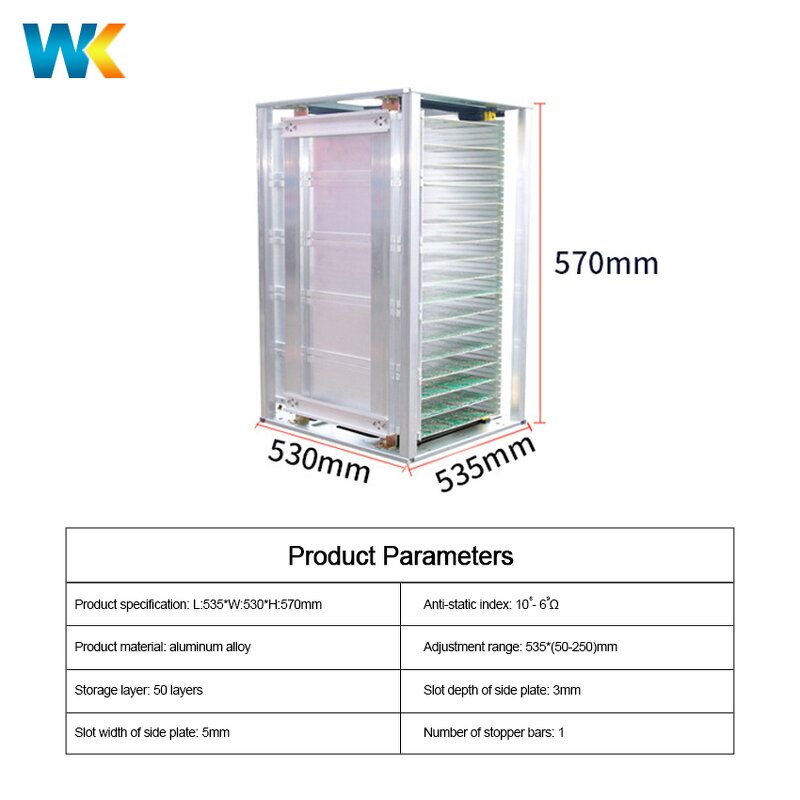 Adjustable Antistatic PCB Holder Factory - OEM/ODM ESD Through Hole Aluminum SMT Rack