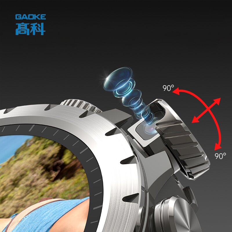 Smart Watch with Sim Card Manufacturer - OEM/ODM Gaoke Q85 Sports Round Dial 4G