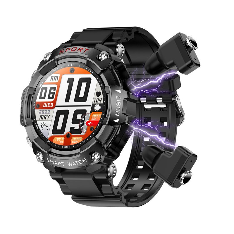 Tws Smart Watch with Earphones Manufacturer - OEM/ODM GAOKE High Quality T96 Wireless Watch