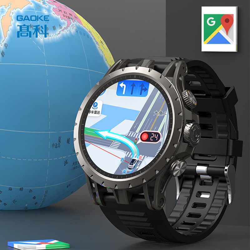 Custom Smart Watch Manufacturer - OEM/ODM Gaoke Luxury Rugged Round 4G Waterproof