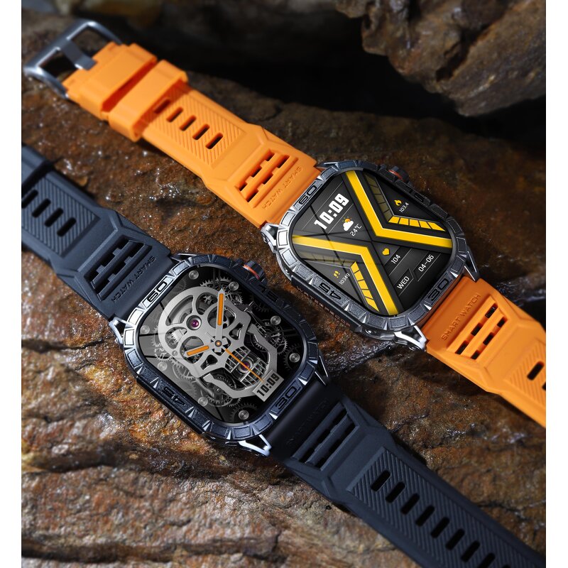 Amoled Smart Watch Factory - OEM/ODM GAOKE K63 1.43 Inch HD Screen BT Call Heart Rate