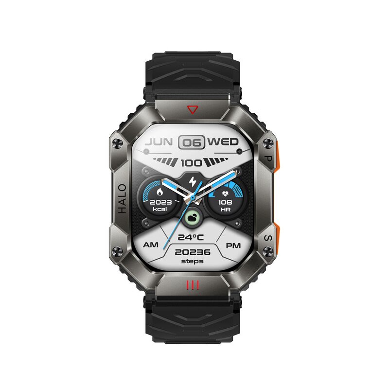 Sport Watches with Compass Supplier - OEM/ODM GAOKE KR80 BT Call Barometer Waterproof