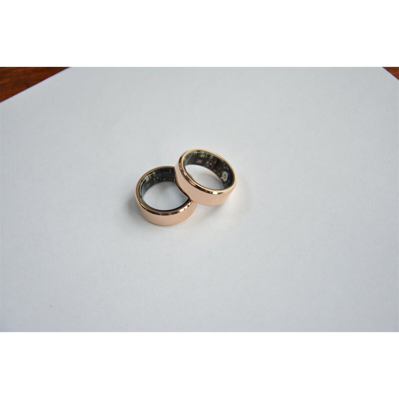 5ATM Waterproof Smart Ring Factory - OEM/ODM GAOKE SR01 Couple Rings Body Temperature Tracker