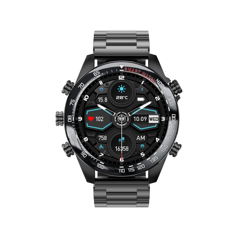 Stainless Steel Smart Watch Supplier - OEM/ODM GAOKE CT11 IP68 Waterproof Health Monitoring