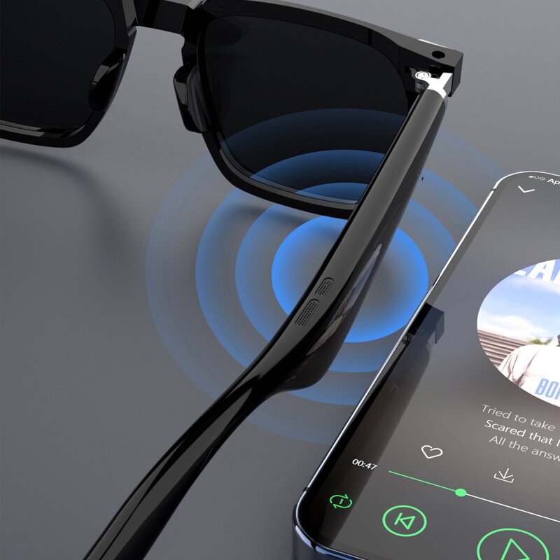 Wireless Speaker Smart Glasses Manufacturer - OEM/ODM Gaoke G01 Custom Newest Headphone Music