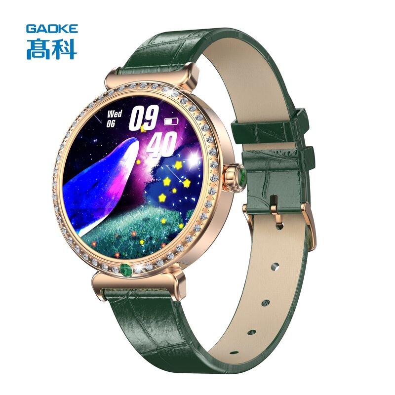 Ladies Fitness Smartwatch Factory - OEM/ODM GAOKE H17 Circle Bracelet 2024 Waterproof Ip68