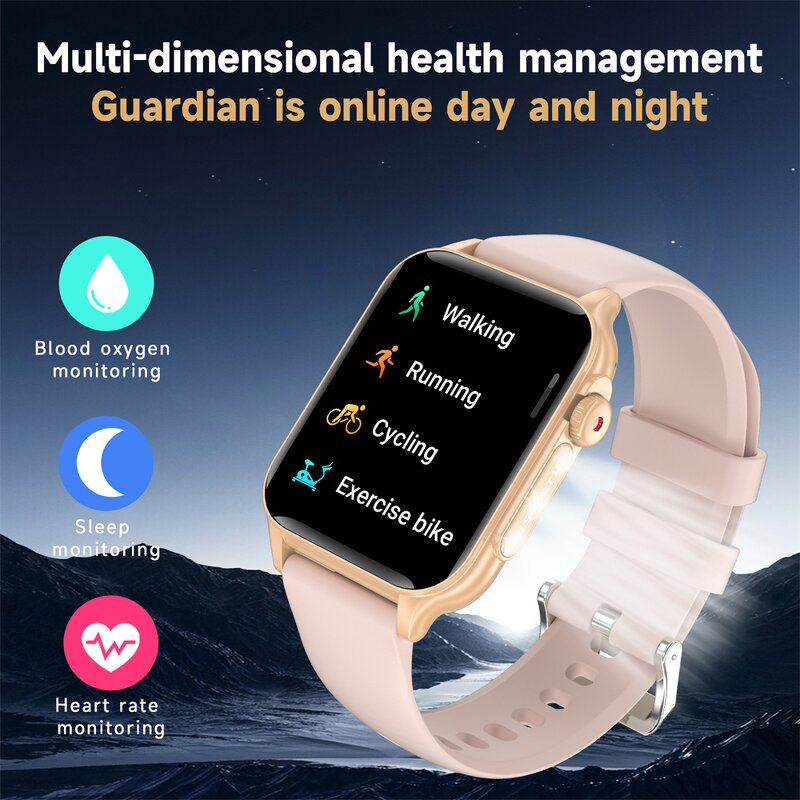 Smart Watch with LED Flashlight Manufacturer - OEM/ODM GAOKE Running Breathing Ambient Light