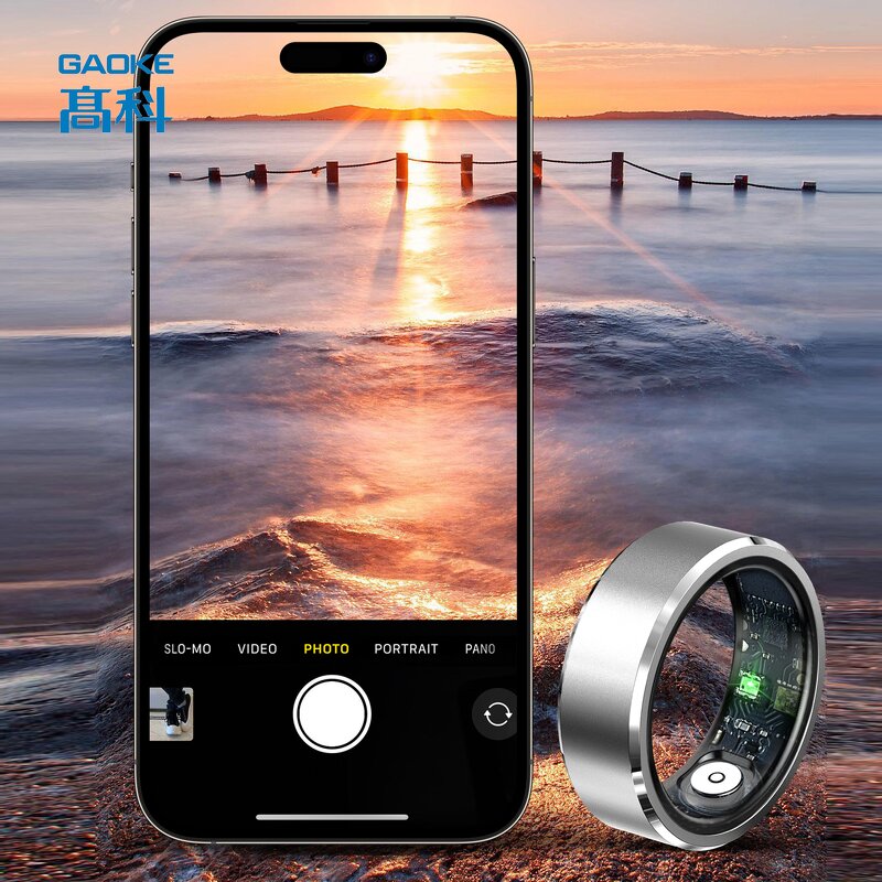 Smart Call Ring Supplier - OEM/ODM GAOKE Custom R5 Man Women Health Fitness Tracker