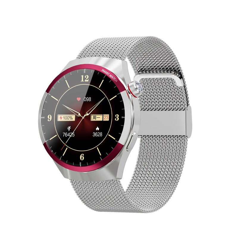 Luxury Smart Watch Set Factory - OEM/ODM GAOKE New Sk6MINI Golden Silicone 3 En 1