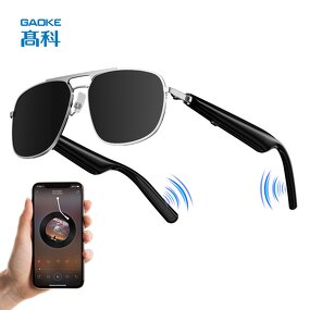 Smart Sunglasses Factory - OEM/ODM GAOKE G01 Polarized Bt Wireless Audio Glasses Sports