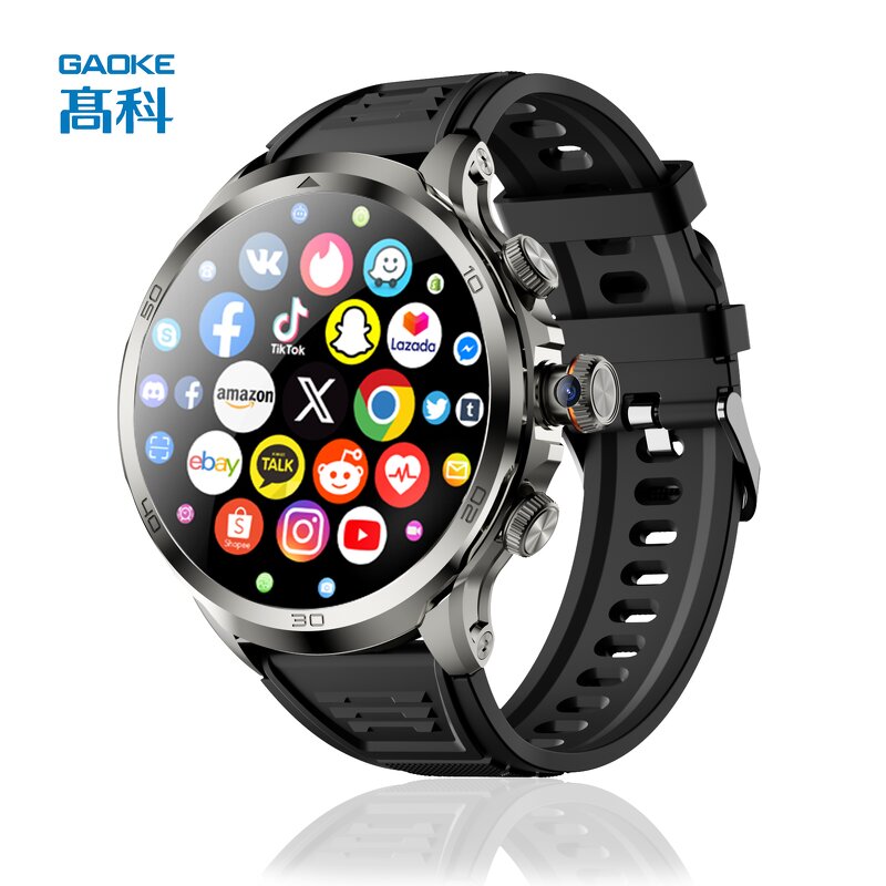 4G Smartwatch Factory - OEM/ODM GAOKE H19 Wifi Health Monitoring NFC Simcard
