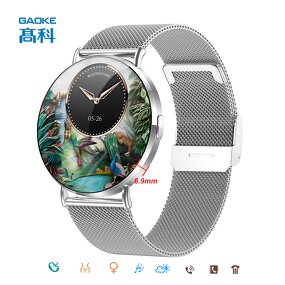 Ultra Thin Smart Watch Factory - OEM/ODM GAOKE Newest Lady AMOLED Blood Oxygen Sport