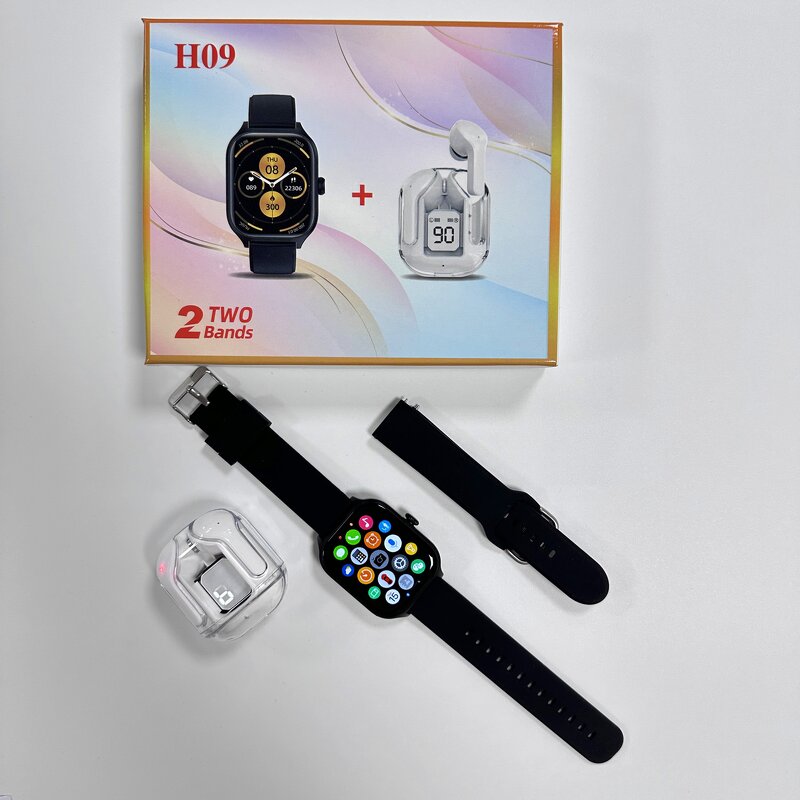Smart Watch with Earbuds Supplier - OEM/ODM Gaoke H09 2 in 1 Ultra Connected Watch