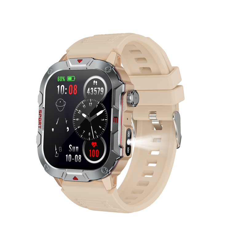 Smart Outdoor Sport Watch Manufacturer - OEM/ODM GAOKE C40 Pro Android Square BT Call