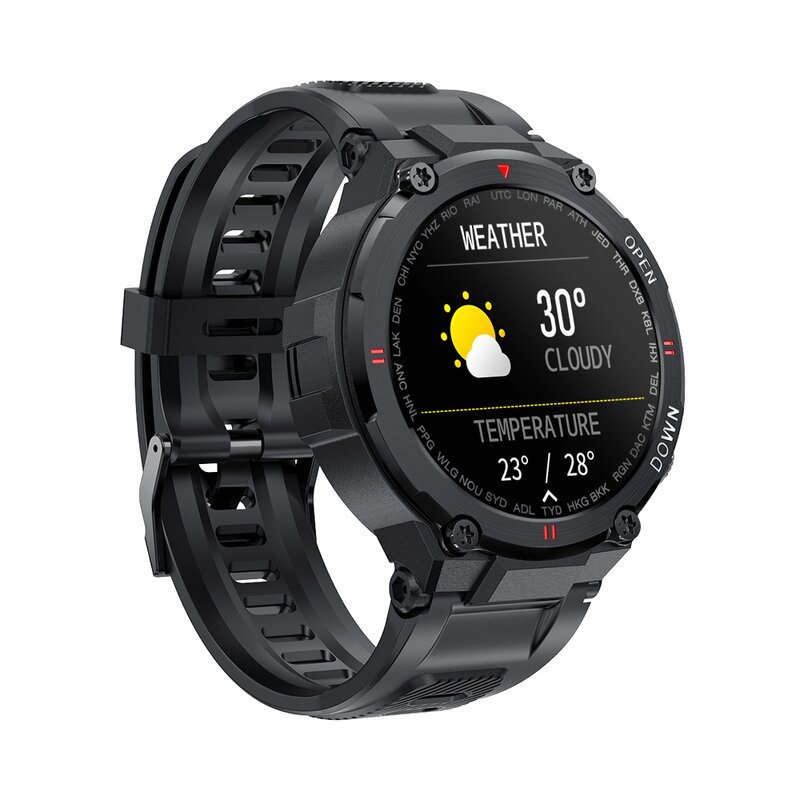 BT Calling Smartwatch Supplier - OEM/ODM Montre Connectee Men's Tough Rugged Water Proof