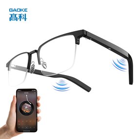 Sport Wireless Smart Glasses Manufacturer - OEM/ODM Gaoke G05 Remote Control Blue Light Translator