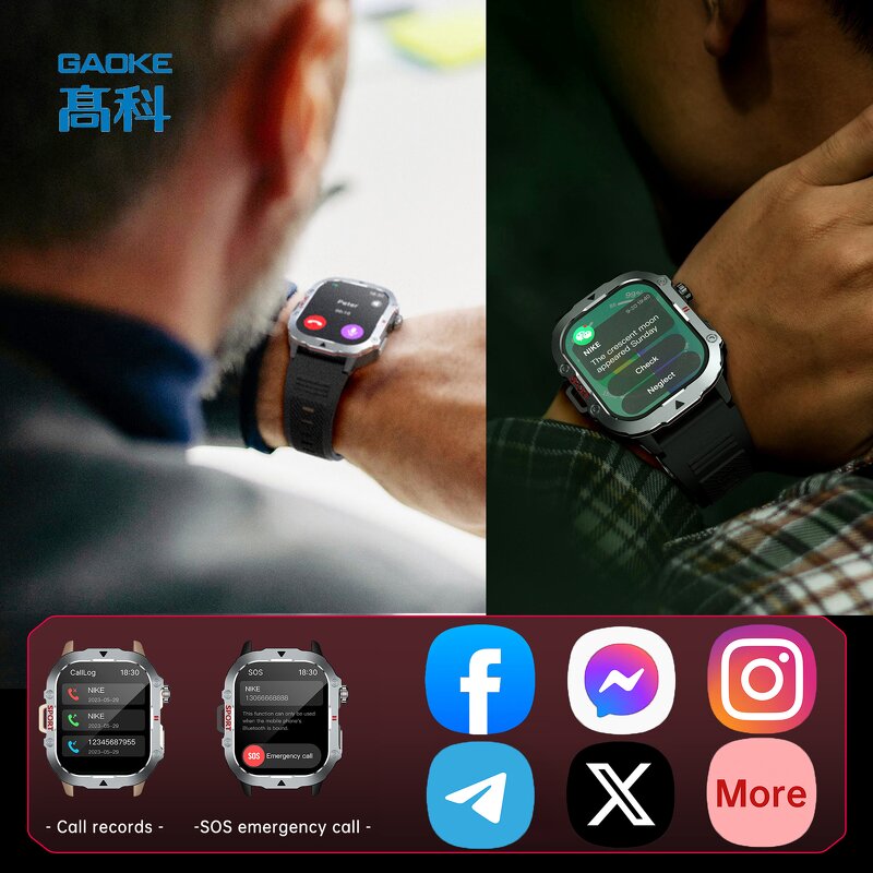 Smart Watch Supplier - OEM/ODM GAOKE C30Pro Wholesale Waterproof Blood Pressure