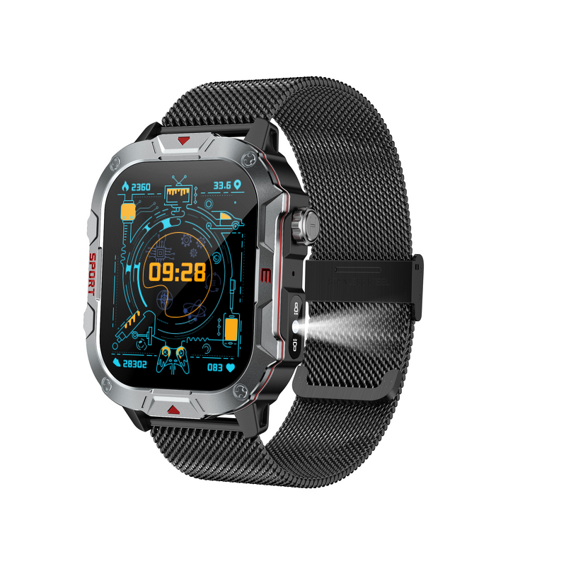 Smart Outdoor Sport Watch Manufacturer - OEM/ODM GAOKE C40 Pro Android Square BT Call
