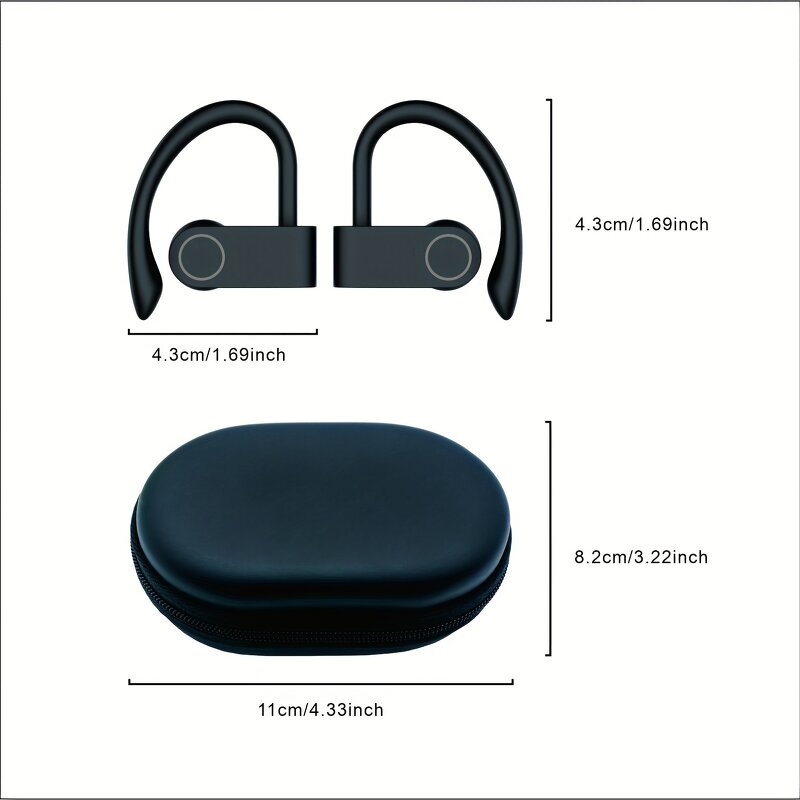 Tws Earbuds Factory - OEM/ODM GAOKE 2024 Newest Arrival A9 PRO Sport Waterproof