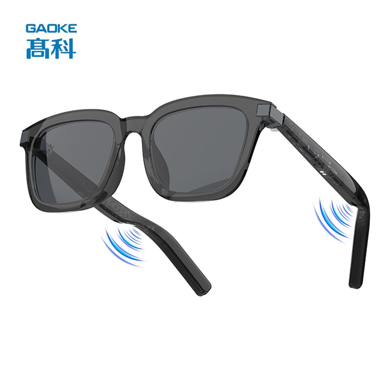 Digital Audio Smart Glasses Supplier - OEM/ODM Gaoke G06 Blackout with Translator Music Tws