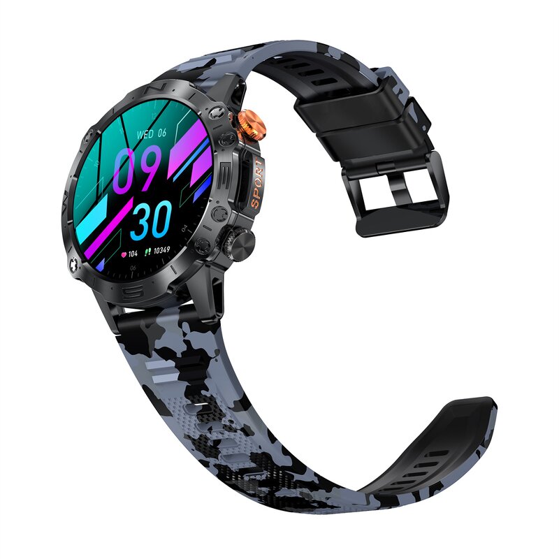 AMOLED Smartwatch Manufacturer - OEM/ODM 466466 Round Connected Fitness Heart Rate