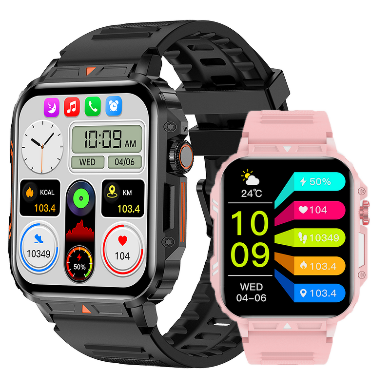 Outdoor Waterproof Smartwatch Factory - OEM/ODM GAOKE Fashion L81 Heart Rate Connected