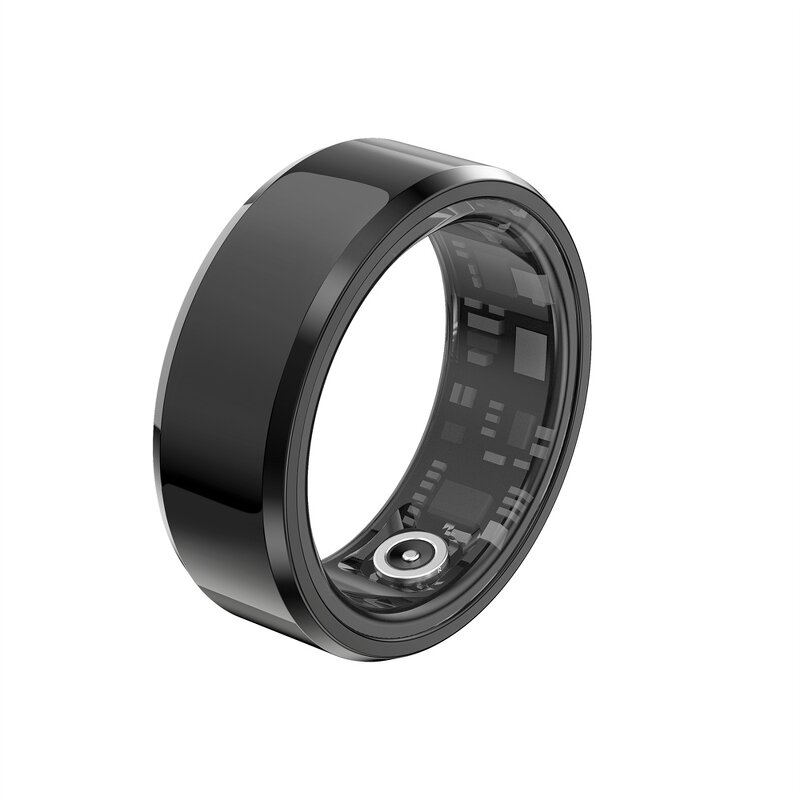 5ATM Waterproof Smart Ring Factory - OEM/ODM GAOKE SR01 Couple Rings Body Temperature Tracker