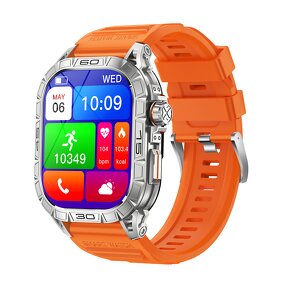 Amoled Smart Watch Factory - OEM/ODM GAOKE K63 1.43 Inch HD Screen BT Call Heart Rate