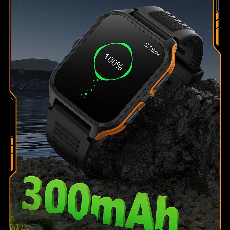 3ATM Waterproof Smartwatch Manufacturer - OEM/ODM Gaoke P73 IP68 BT Call Sport Durable