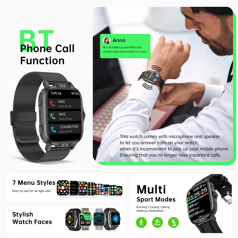 Gaming Smart Watch Manufacturer - OEM/ODM GAOKE C29 Pro Men 2025 Low Price Android