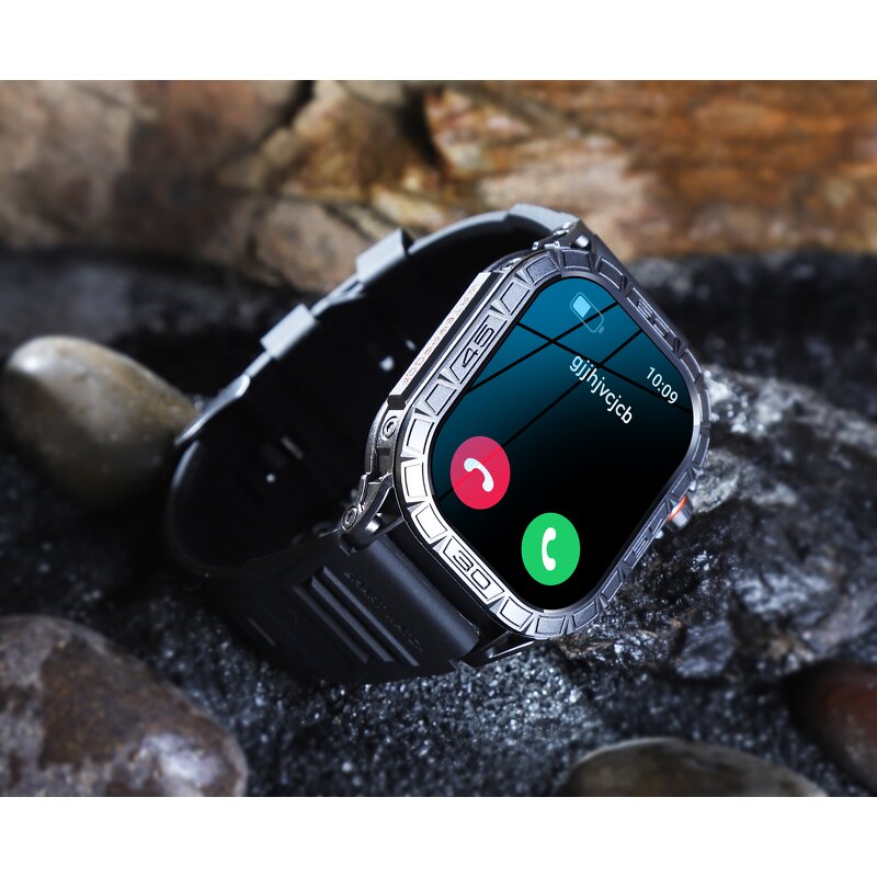 Amoled Smart Watch Factory - OEM/ODM GAOKE K63 1.43 Inch HD Screen BT Call Heart Rate