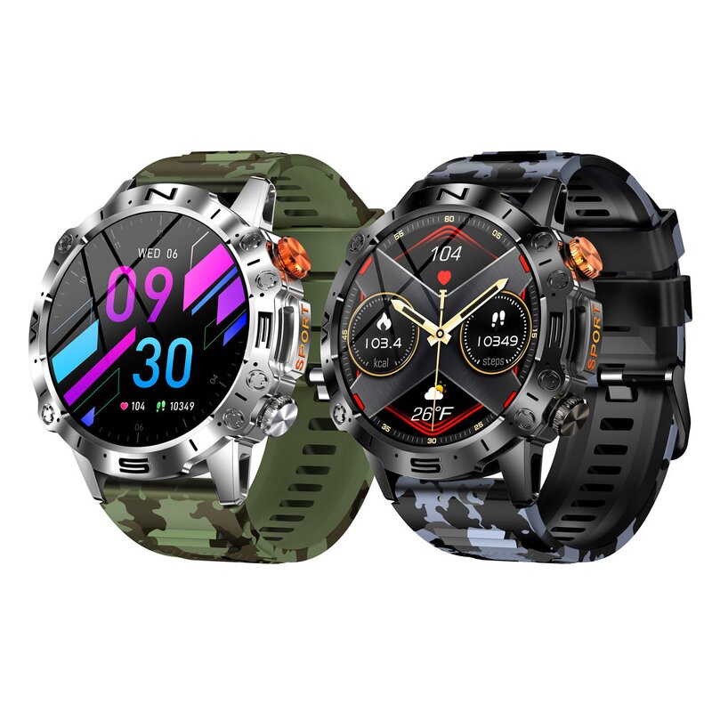 AMOLED Smartwatch Manufacturer - OEM/ODM 466466 Round Connected Fitness Heart Rate