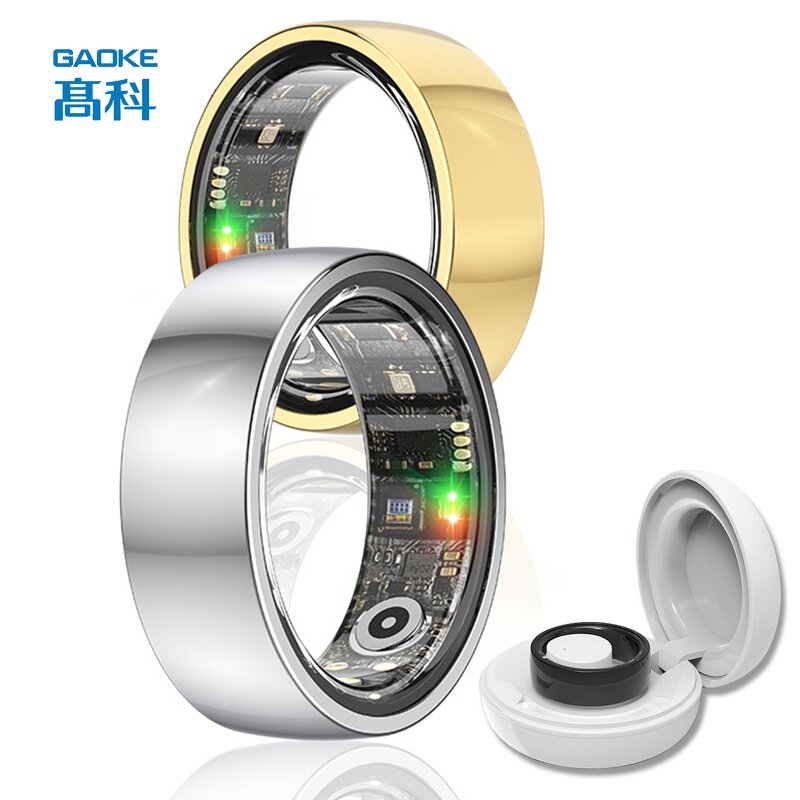 Smart Ring with Blood Oxygen Factory - OEM/ODM GAOKE R1000 Heart Rate Sleep Monitoring