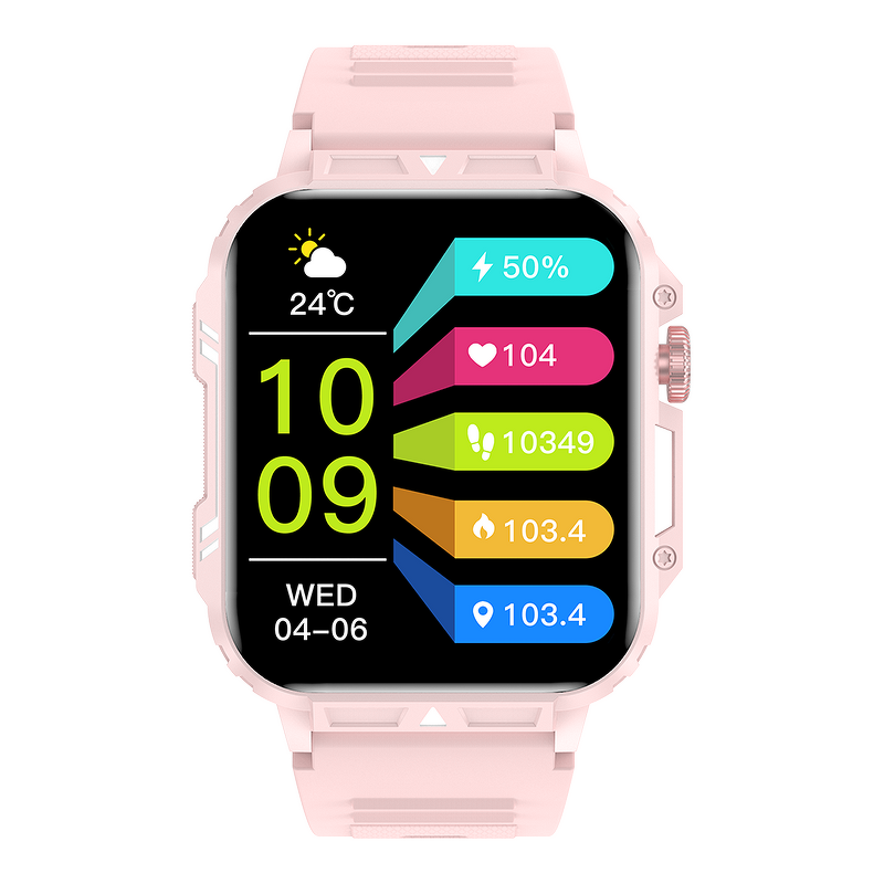 Outdoor Waterproof Smartwatch Factory - OEM/ODM GAOKE Fashion L81 Heart Rate Connected