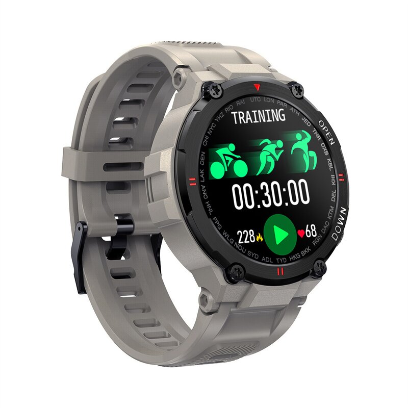 BT Calling Smartwatch Supplier - OEM/ODM Montre Connectee Men's Tough Rugged Water Proof