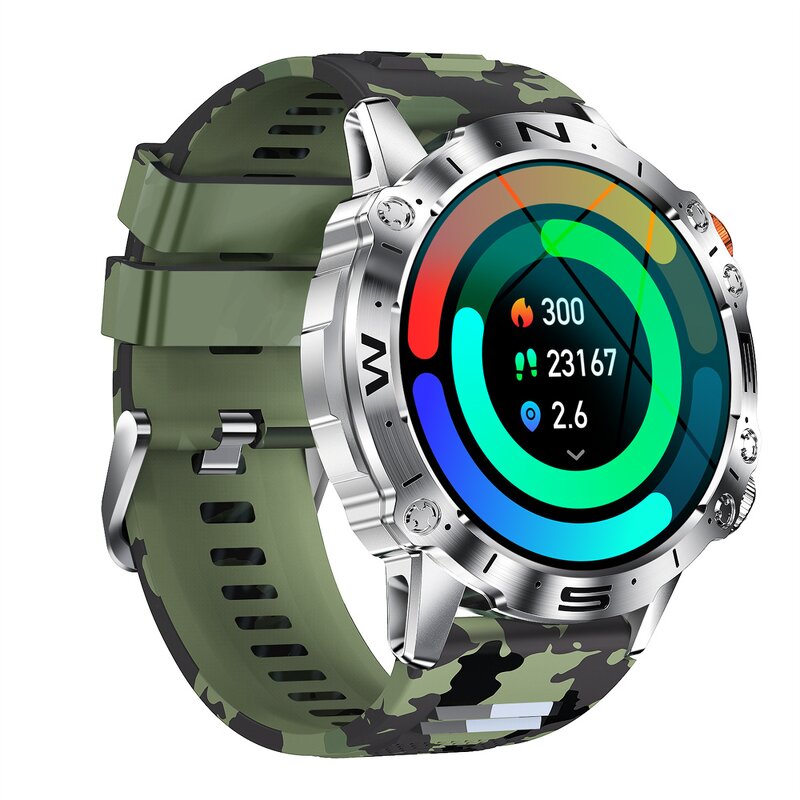 AMOLED Smartwatch Manufacturer - OEM/ODM 466466 Round Connected Fitness Heart Rate