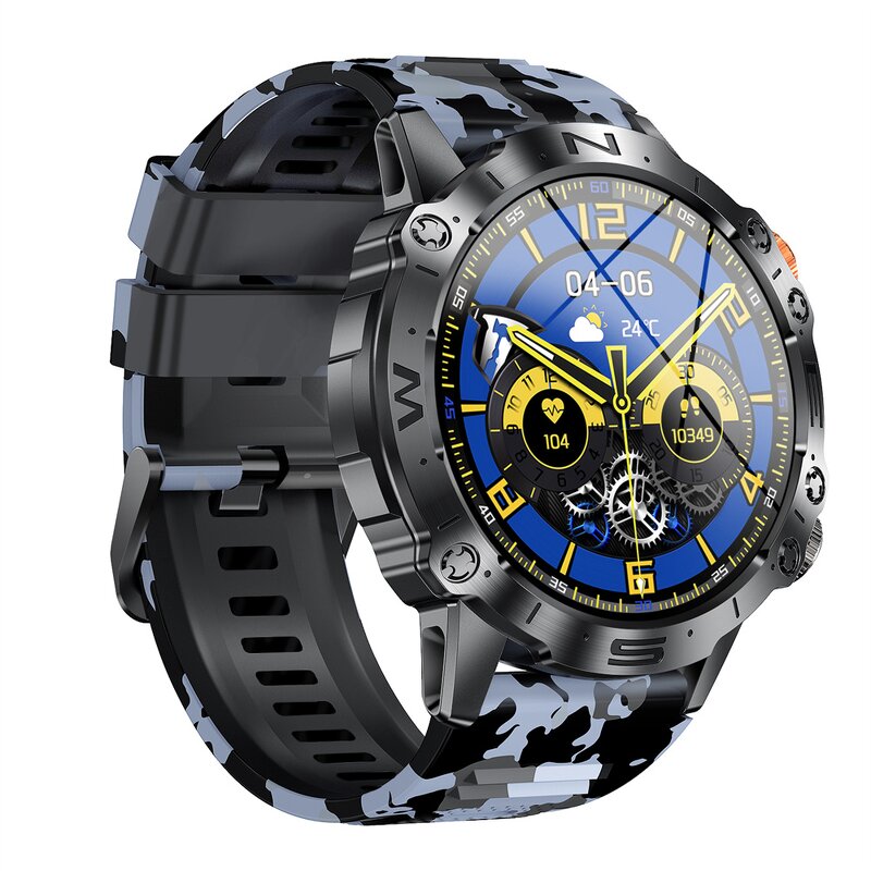 Amoled Smart Watch Factory - OEM/ODM GAOKE K59 1.43 Inch BT Calling 380mah Battery