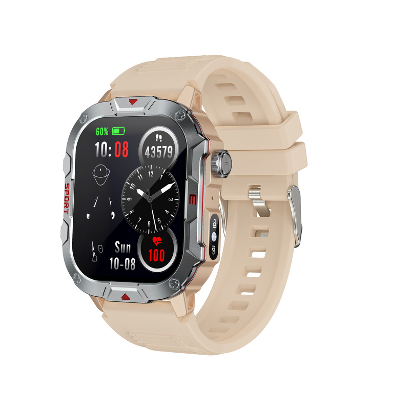 Smart Outdoor Sport Watch Manufacturer - OEM/ODM GAOKE C40 Pro Android Square BT Call