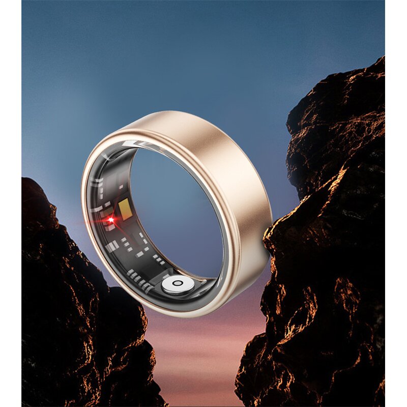 5ATM Waterproof Smart Ring Supplier - OEM/ODM GAOKE 2024 New Product SR06 Heart Rate