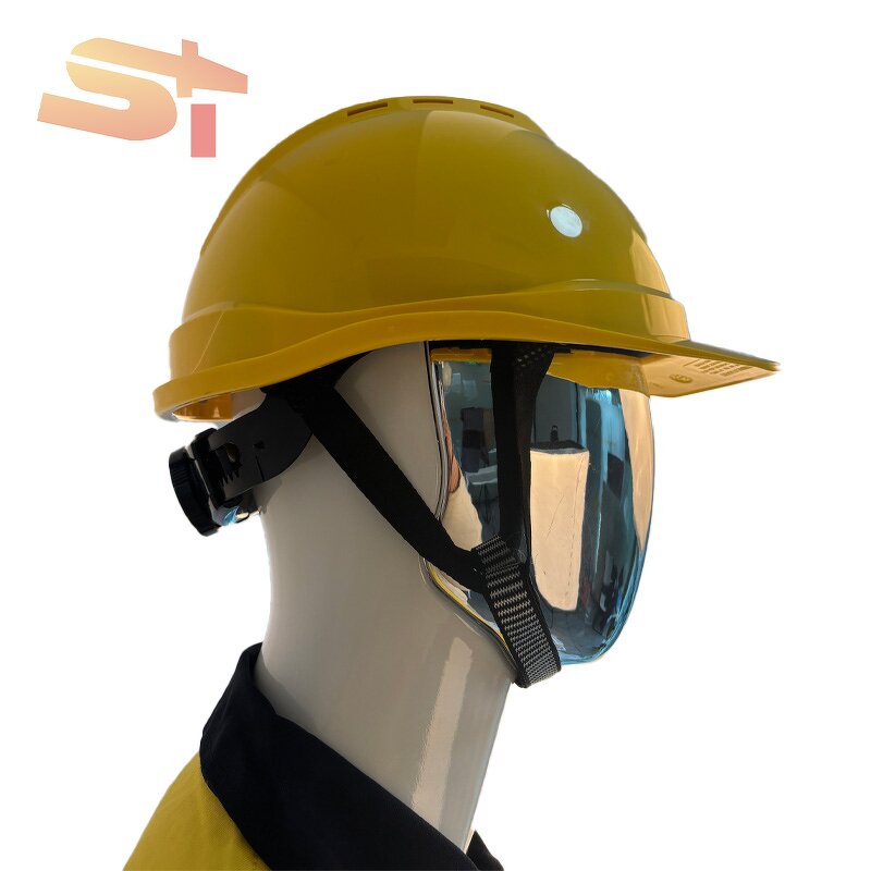 Safety Helmet Manufacturer - OEM SIKE V-Type Slotted with 4 Suspension Points Thickened ABS