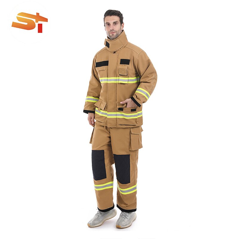 Firefighter Suit Manufacturer - OEM Kit Child Equipment Layers Red Uniform Kevlar Certified
