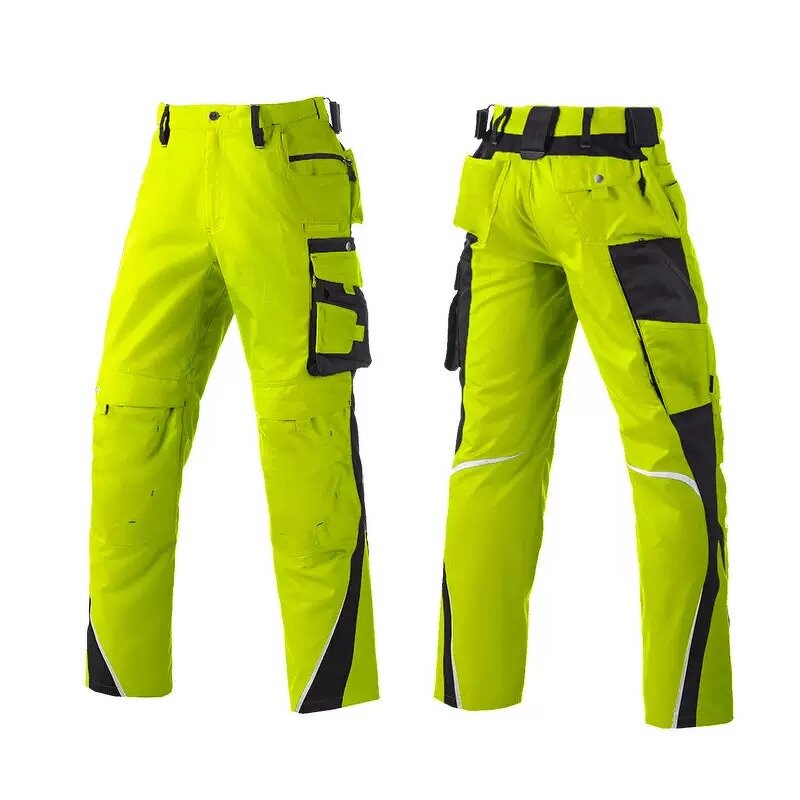 Work Pants Factory - OEM SIKE Electrician Hi Visibility Anti-Bacterial Seamless Polyester