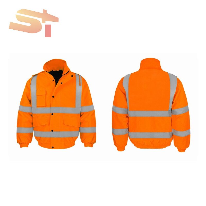 Reflective Jacket Factory - OEM SIKE Custom Winter Oxford Cloth Short Size Men's Waterproof