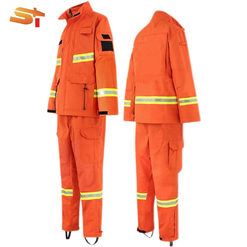 Firefighter Suits Supplier - OEM Kevlar Aluminized Bag Safety Hazmat Chemical Structural